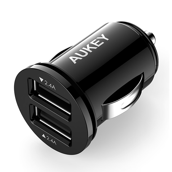 Автомобильное зарядное устройство Aukey с двумя портами (AiPower) (CC-S1)
